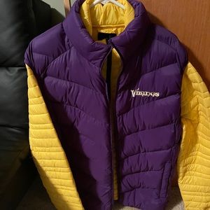 BRAND NEW NFL VIKINGS 3 in 1 JACKET